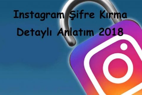instagram şifre kırma
