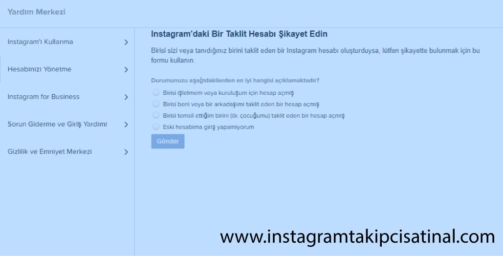 instagram fake hesap