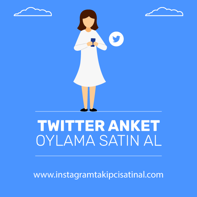 twitter anket oylama satın al